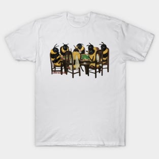 Bees Playing Poker T-Shirt
